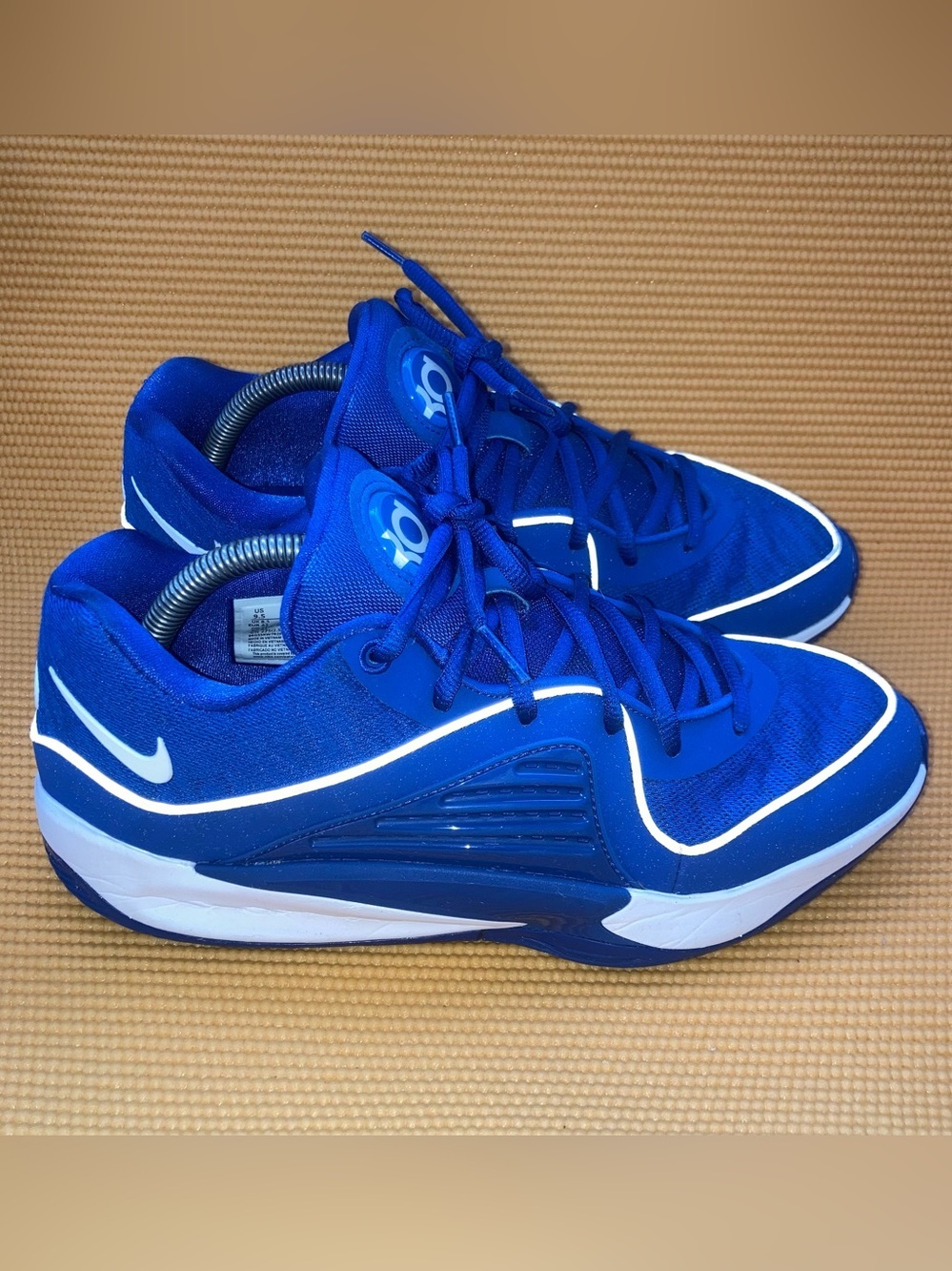 Nike KD16 Kevin Durant Men's Basketball Shoes Royal Blue Sneakers DZ2927- 9.5